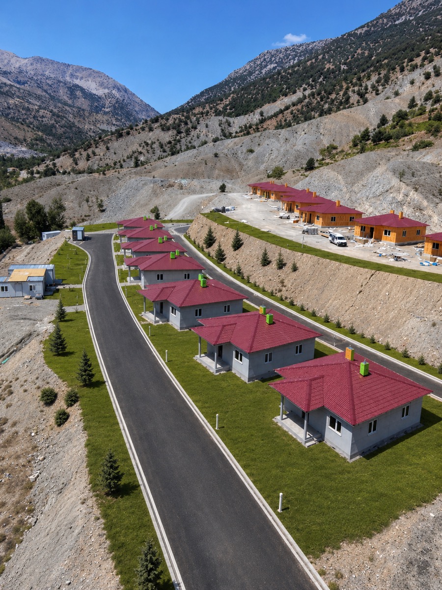 Adıyaman Hamzalar Deprem Konutları